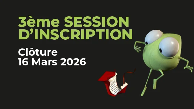 Illustration de l'évènement Troisième session d'inscription • Rentrée 2026